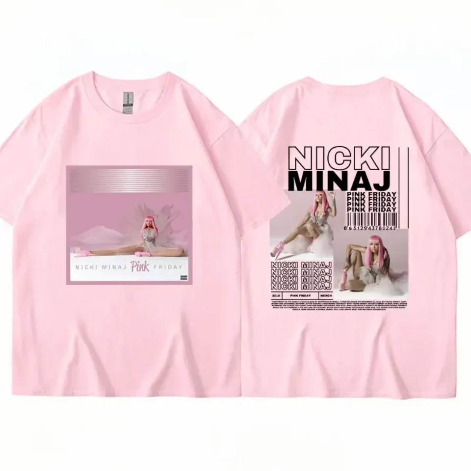 Rapper Nicki Minaj Pink Friday T Shirts Men Women