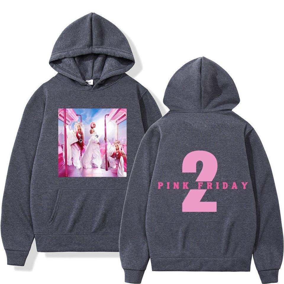 Rapper Nicki Minaj Pink Friday 2 Print Hoodie