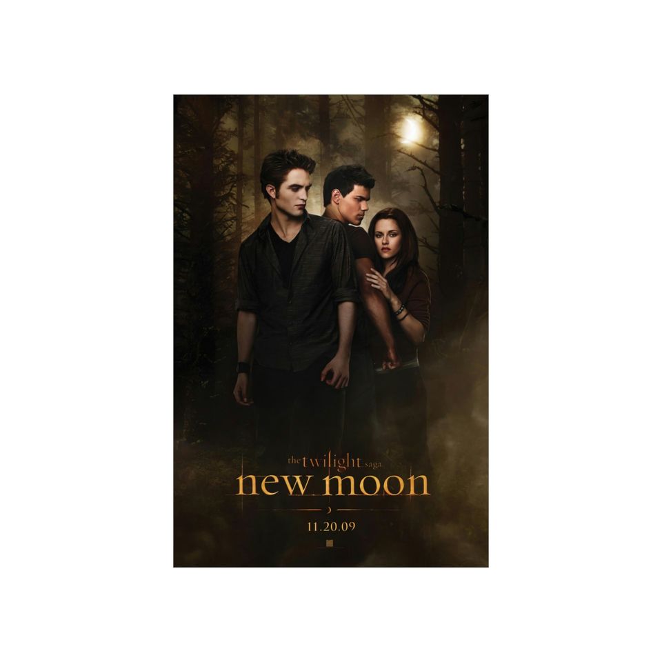 Twilight New Moon Poster / Premium Matte vertical poster