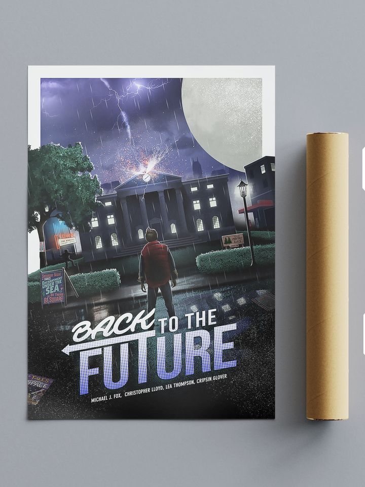 Back To The Future Alternative Movie Poster