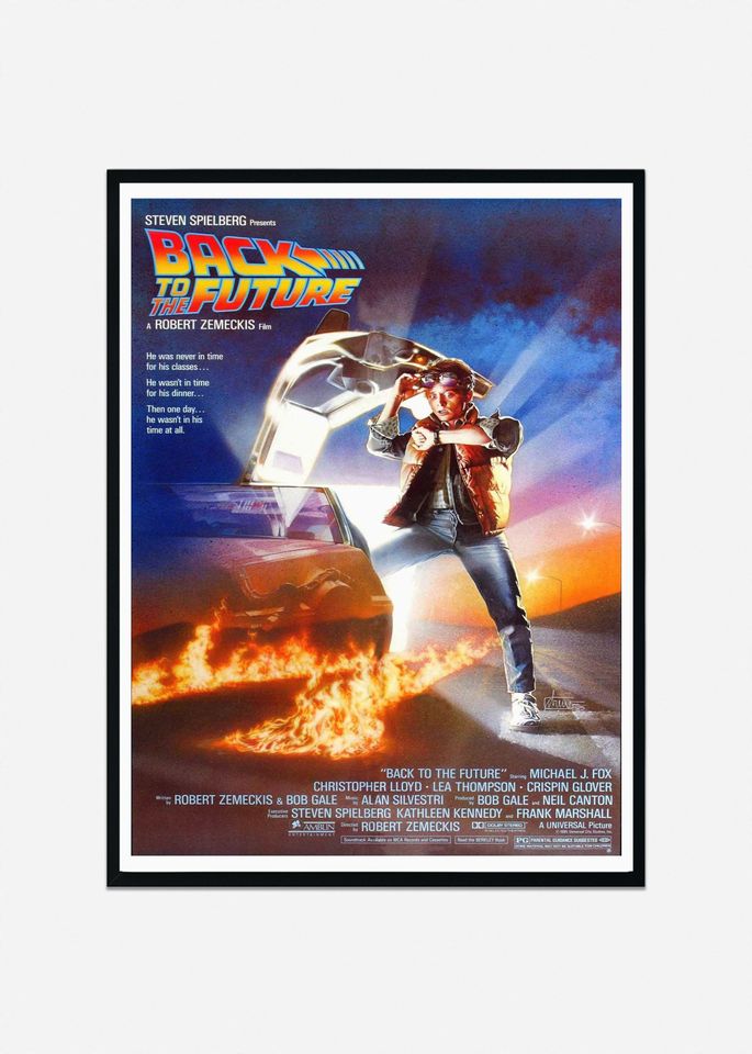 Back to the Future Movie Poster