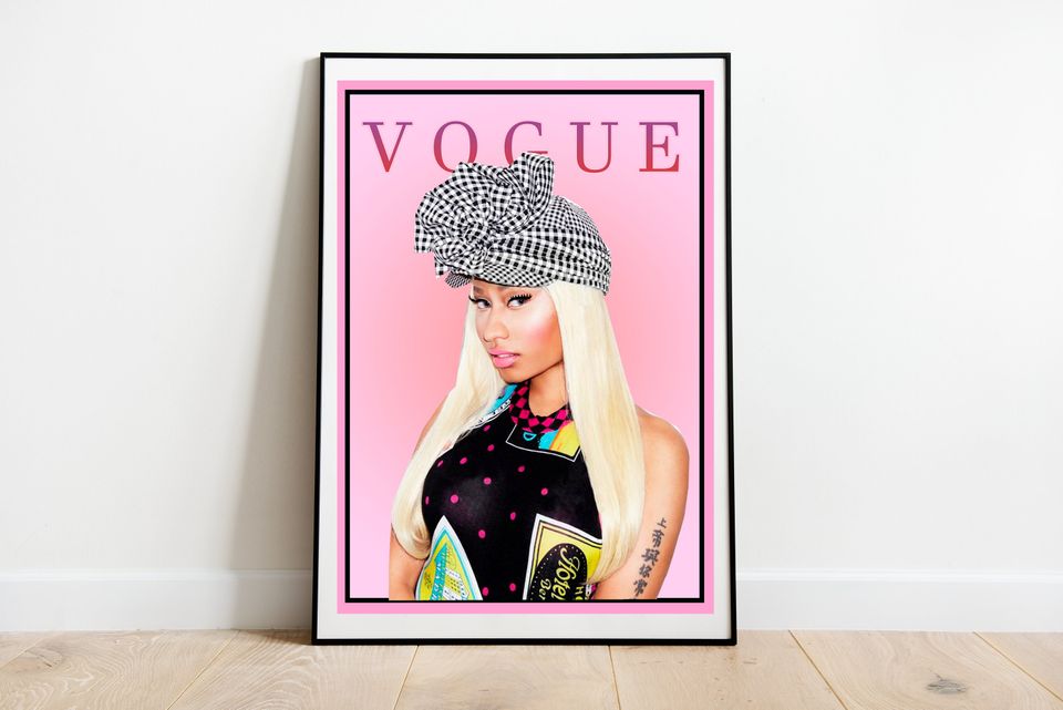 Nicki Minaj Vertical Poster - Nicki Minaj Digital Prints