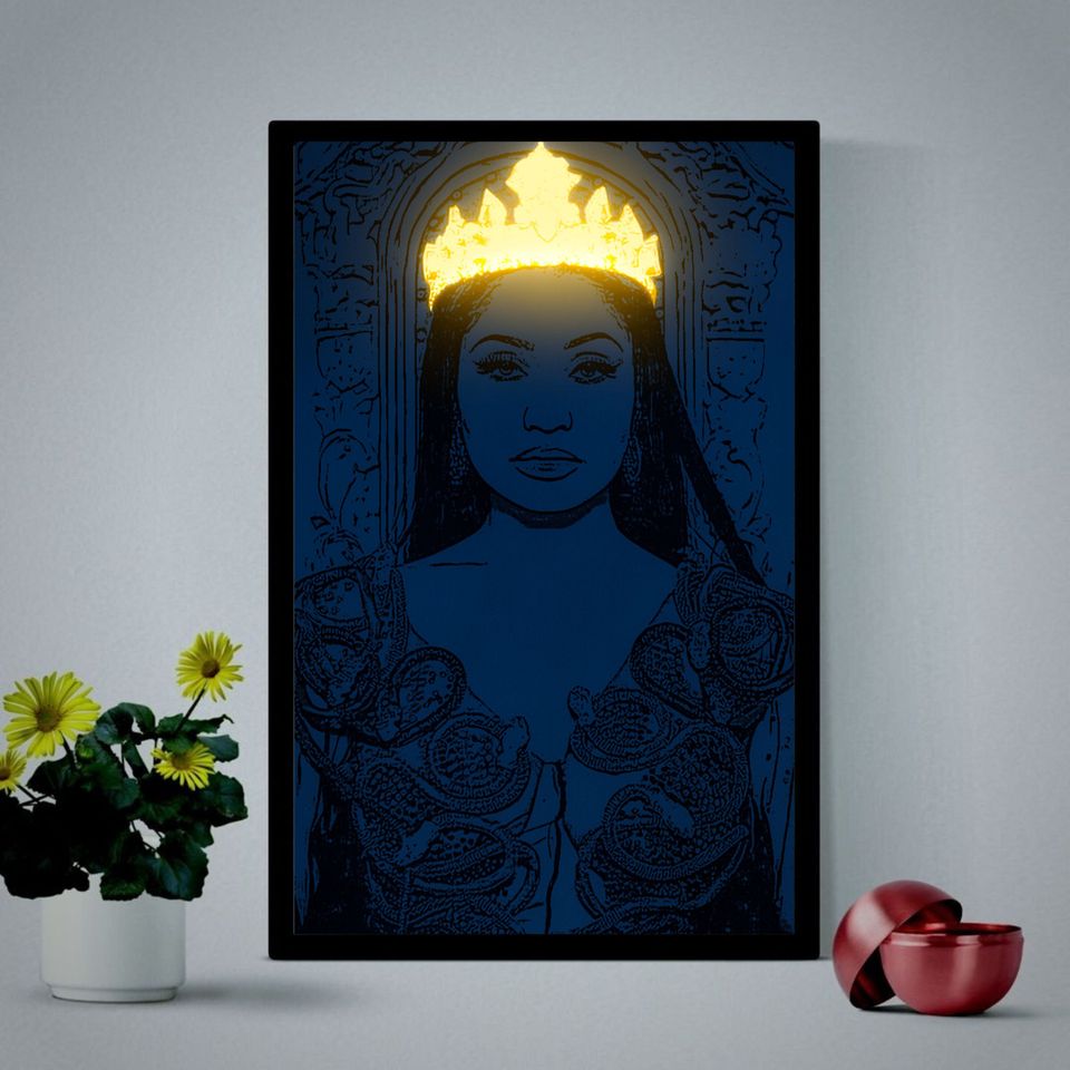 Nicki Minaj Wall Decor, Singer,Nicki Minaj Wall Art