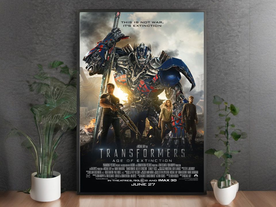 Transformers Age of Extinction Movie posters