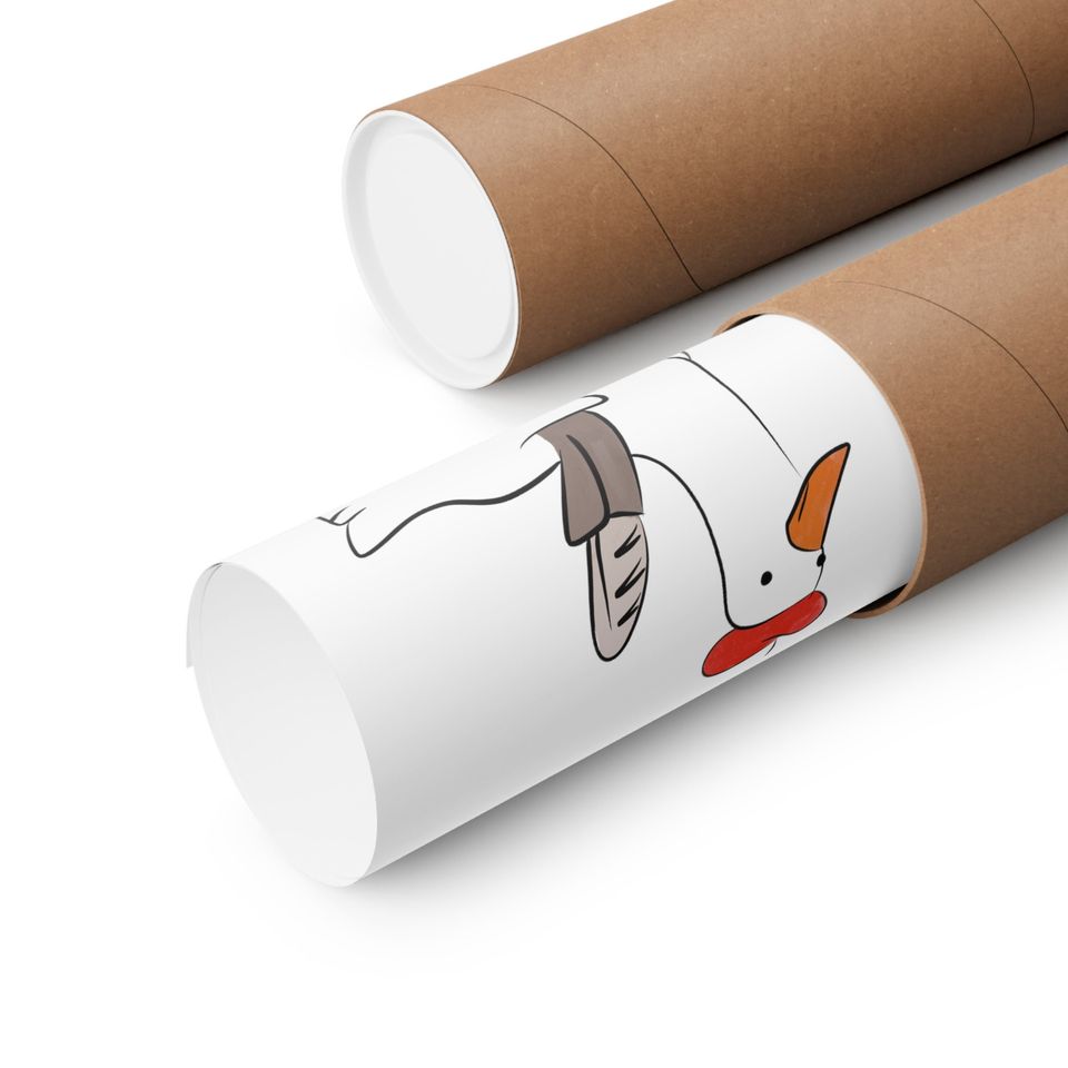 Funny Duck Premium Matte Vertical Posters