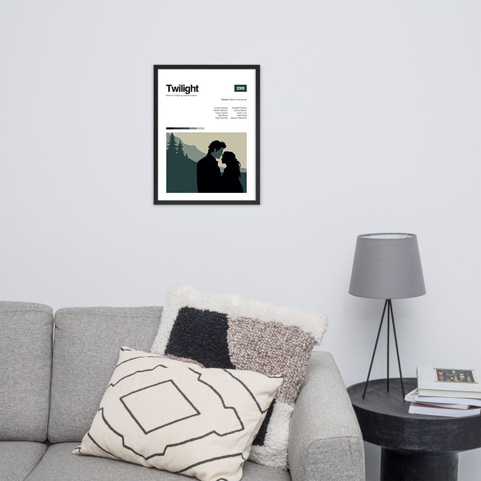 Twilight Inspired Movie Poster, Downloadable Wall Art