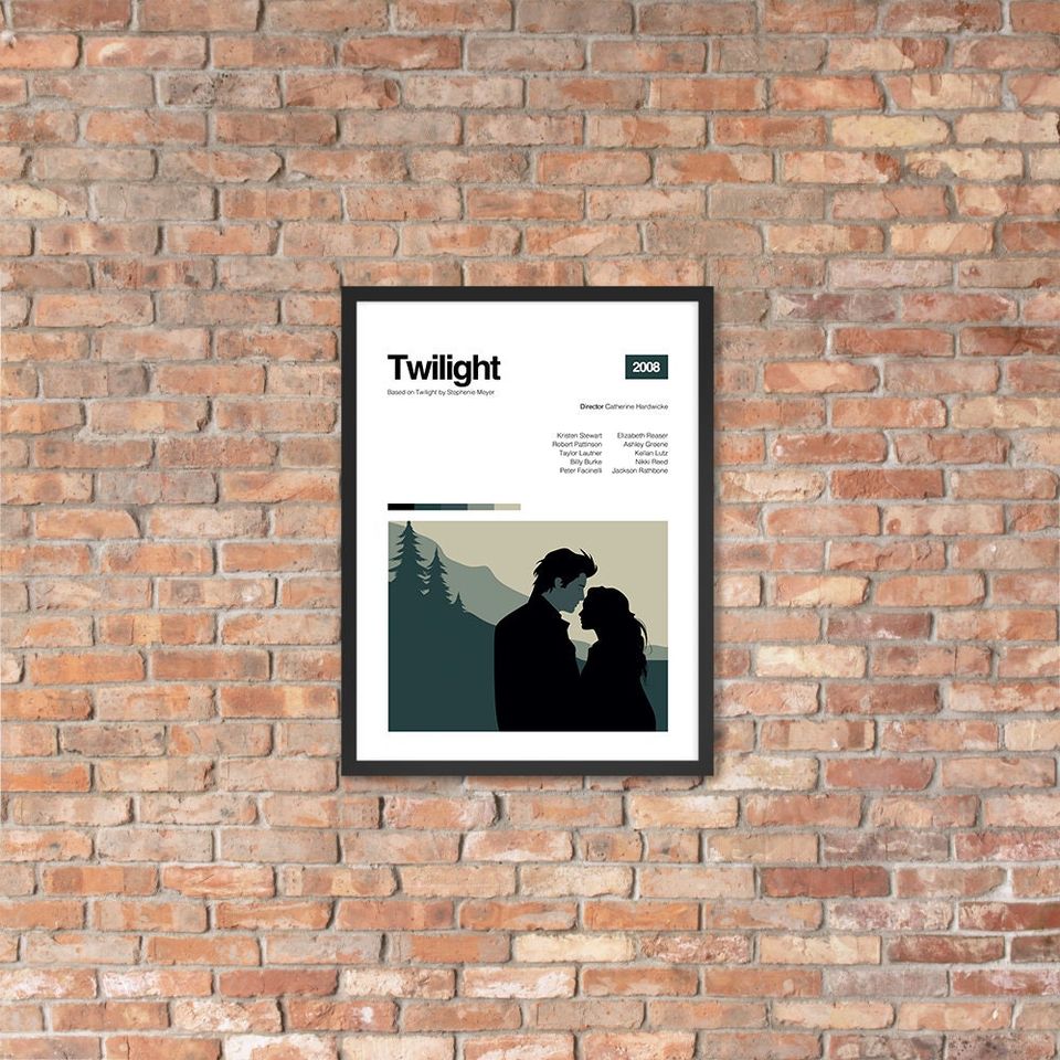 Twilight Inspired Movie Poster, Downloadable Wall Art