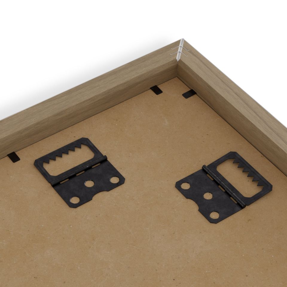 Enchanted forest at twilight - watercolor print - Vertical Framed Poster