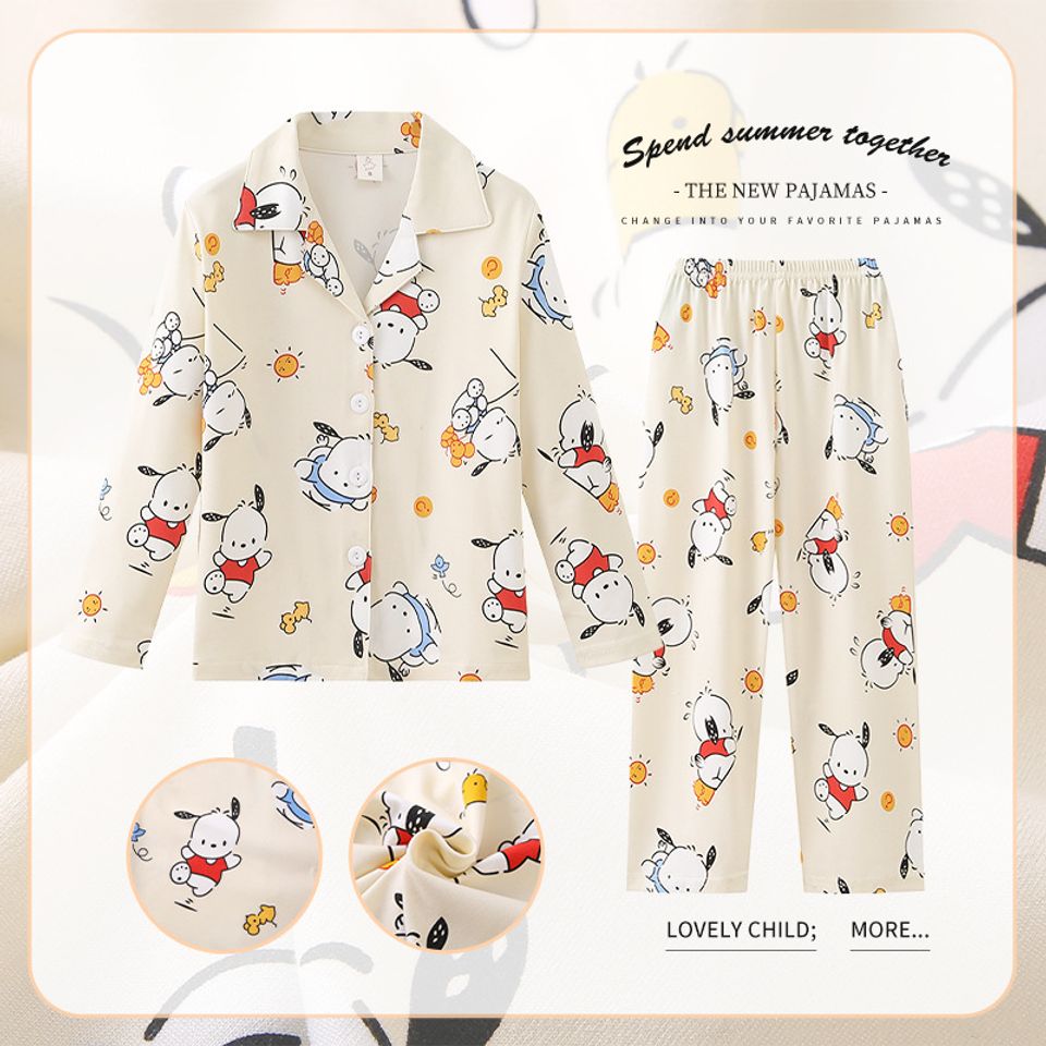 Autumn Sanrioed Children's Pajamas Sets