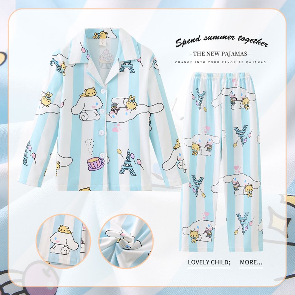 Autumn Sanrioed Children's Pajamas Sets