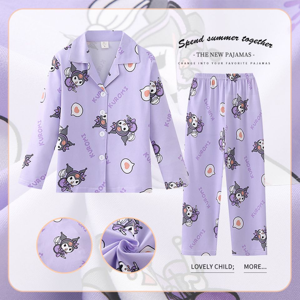 Autumn Sanrioed Children's Pajamas Sets