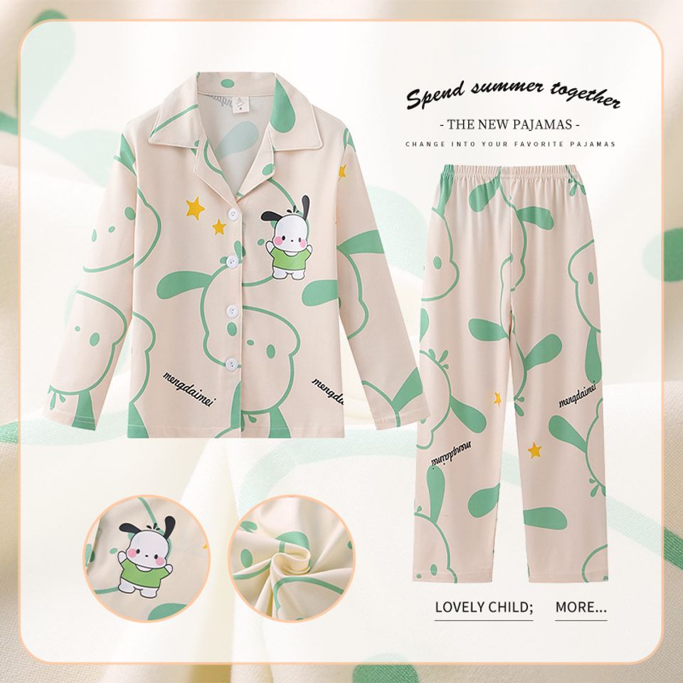 Autumn Sanrioed Children's Pajamas Sets