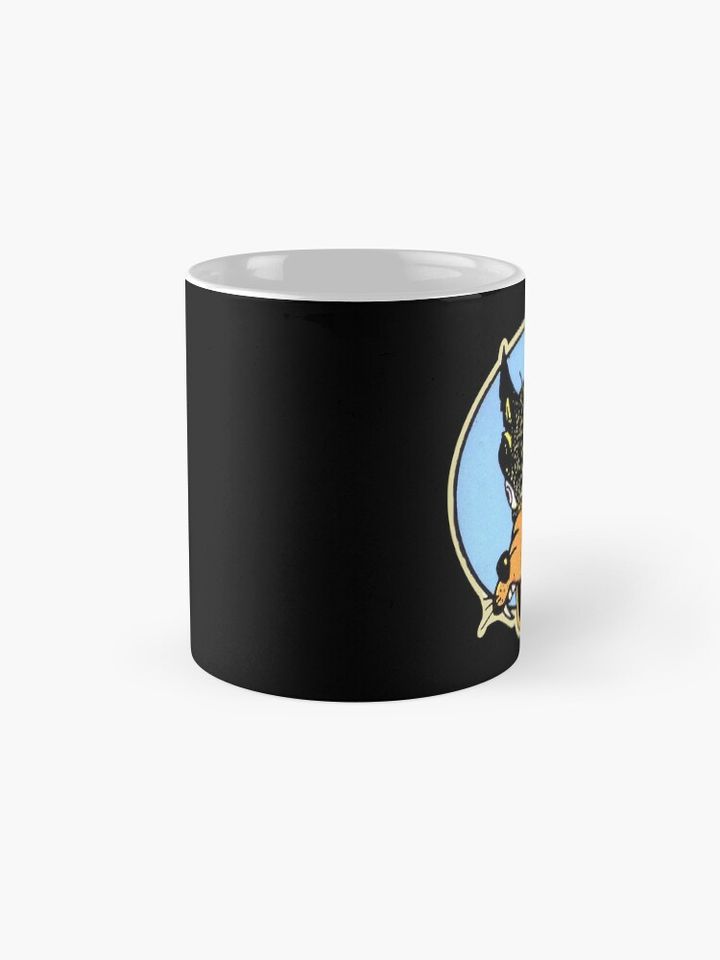 Lone Wolf Jerry Garcia Men's Black Tee Coffee Mug