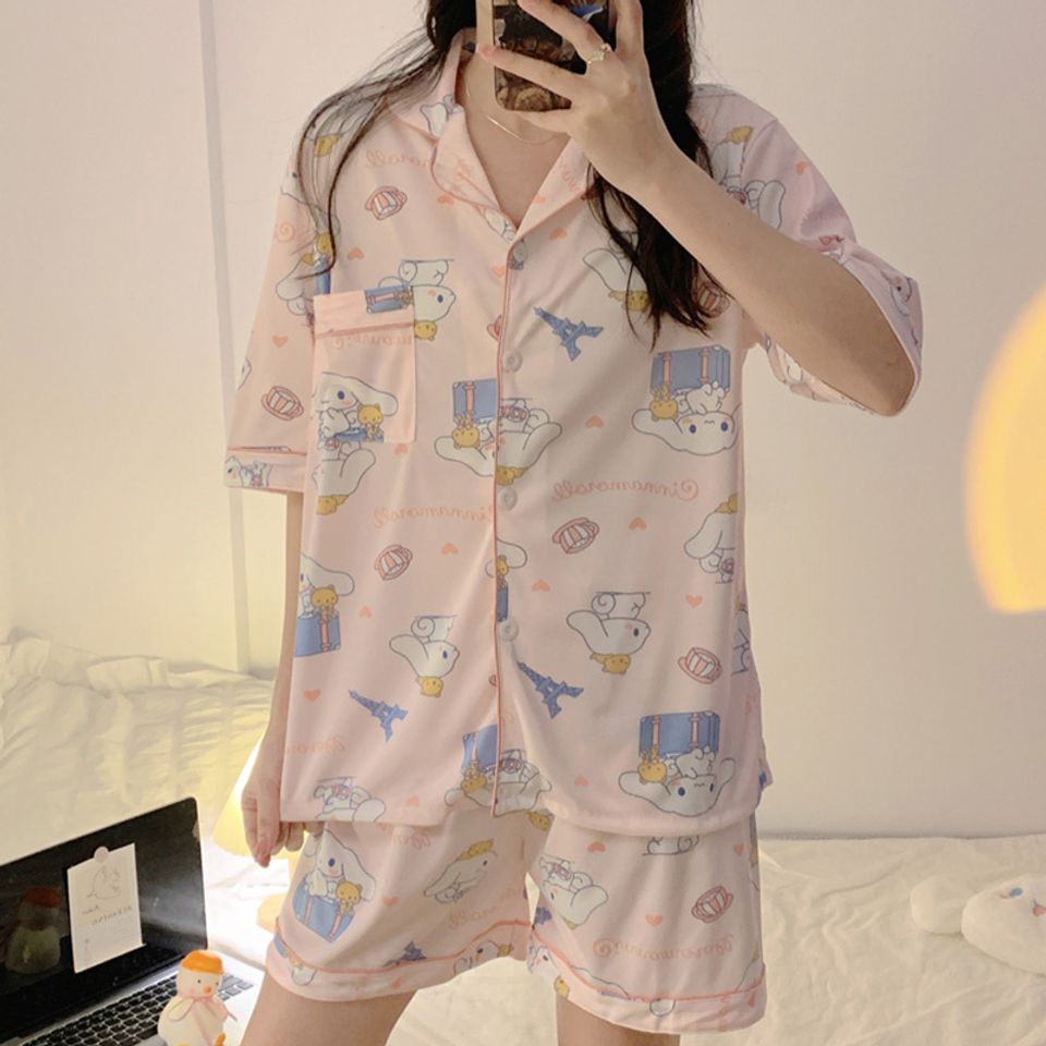 Sanrio Hello Kitty Women's Spring Autumn Pajama Sets