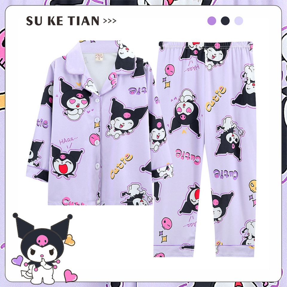 Cartoon Sanrios Cinnamoroll Pajamas Sets