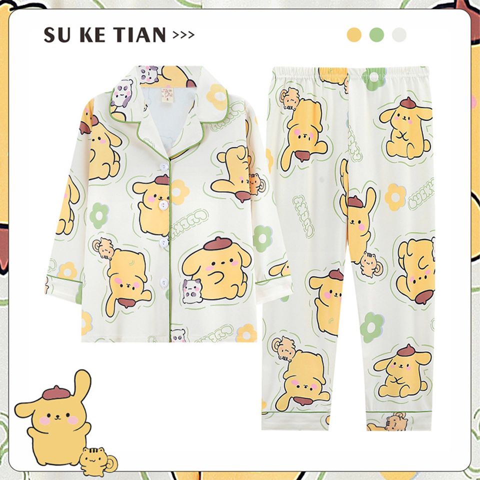 Cartoon Sanrios Cinnamoroll Pajamas Sets