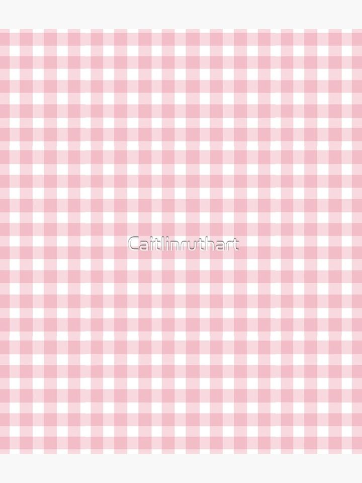 Pink strawberry shortcake gingham Backpack