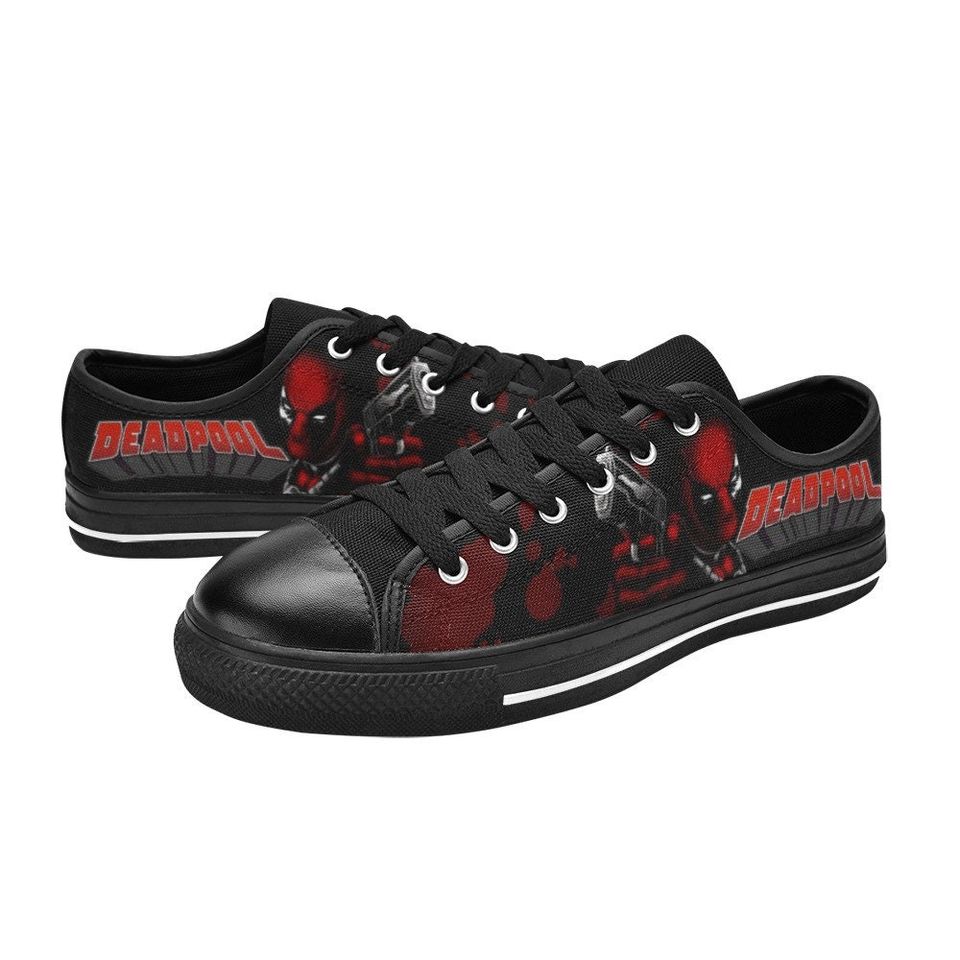 Deadpool Movie Low Top Sneakers