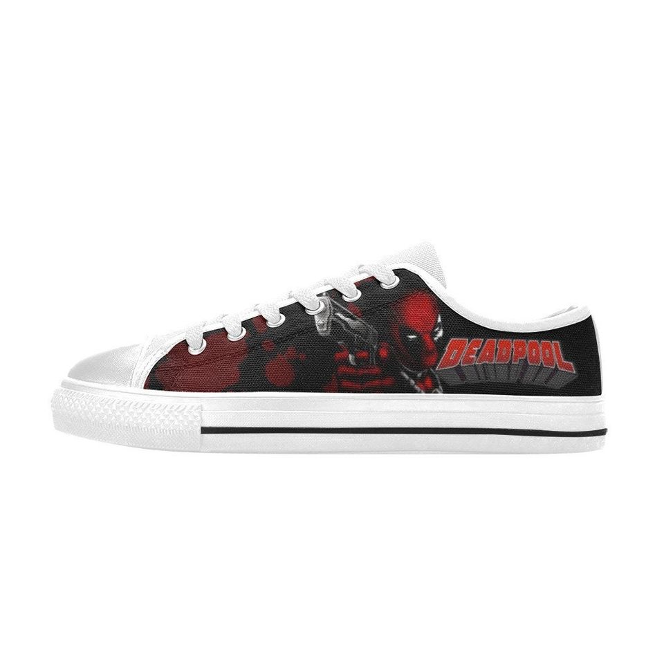 Deadpool Movie Low Top Sneakers