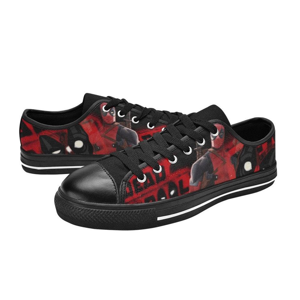 Deadpool Movie Low Top Sneakers