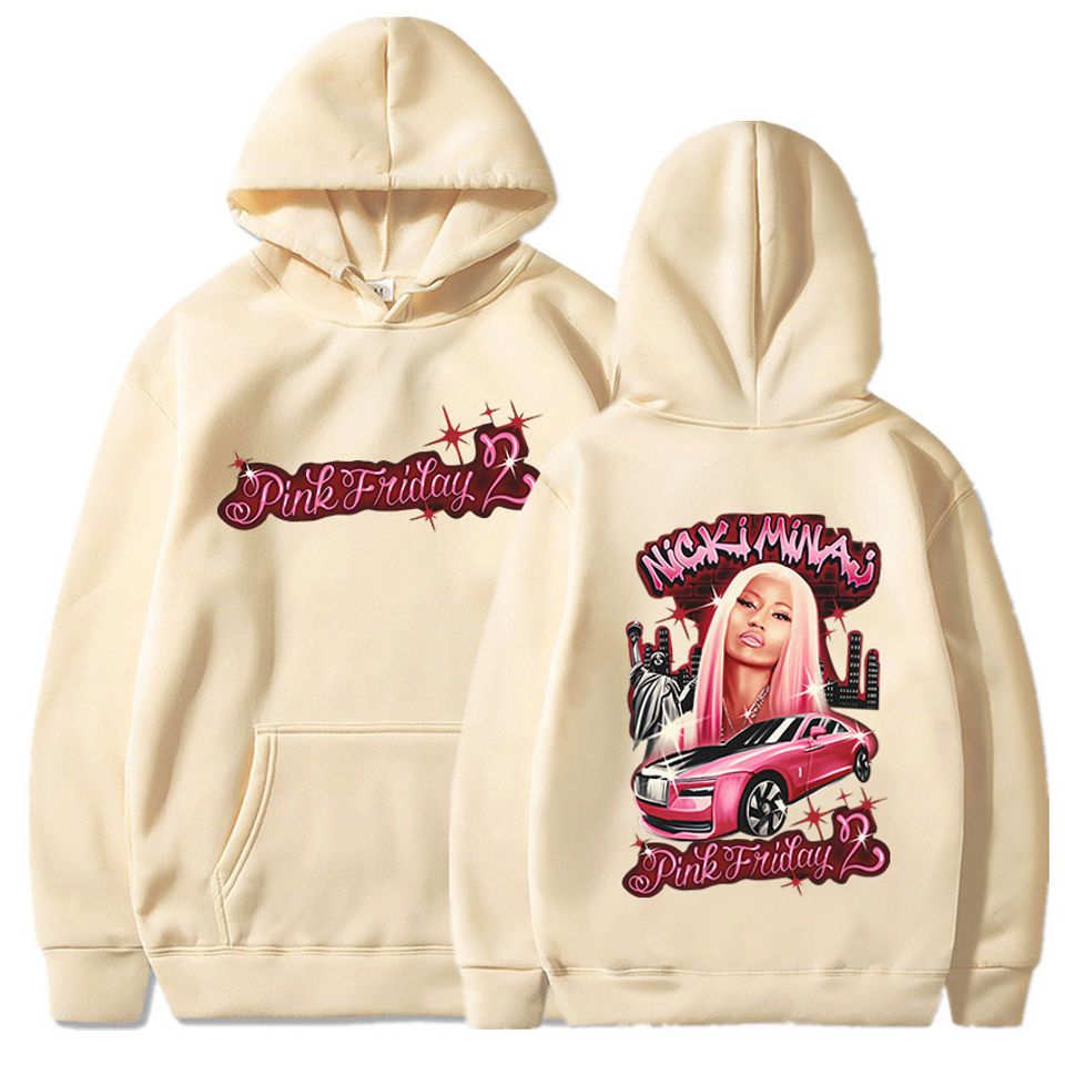 Rapper Nicki Minaj Pink Friday 2 Concert Hoodies