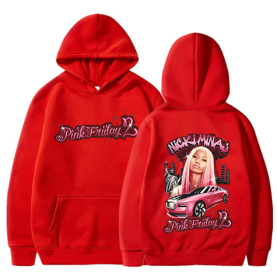 Rapper Nicki Minaj Pink Friday 2 Concert Hoodies