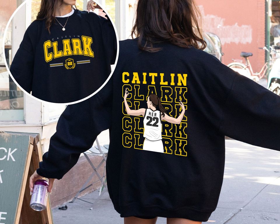 Caitlin Clark Basketball American 22 Sweatshirt