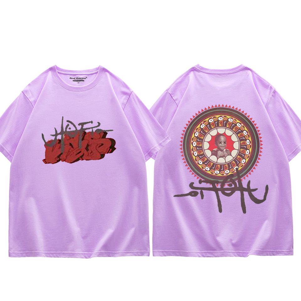 Rapper Cactus Jack Album Utopia Graphic T Shirts