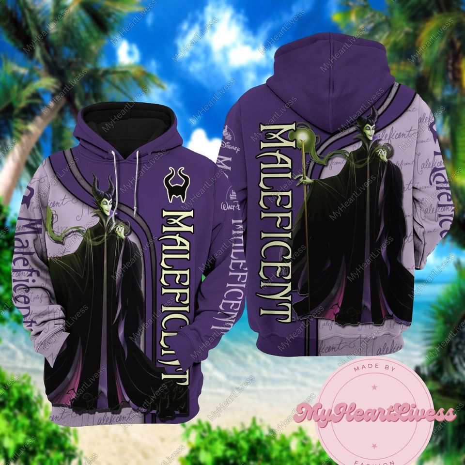 Disney Villians Maleficent 3D Hoodie