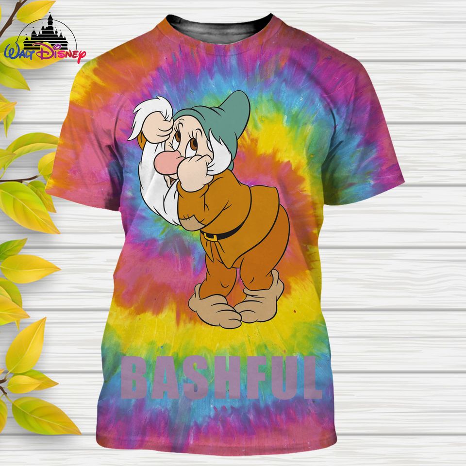 Seven Dwarfs Disney Shirt, Disney 3D Printed Shirt