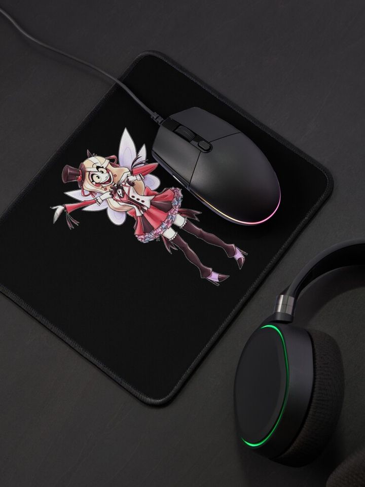 Charlie Hazbin Hotel Mouse Pad, Hazbin Hotel Decor