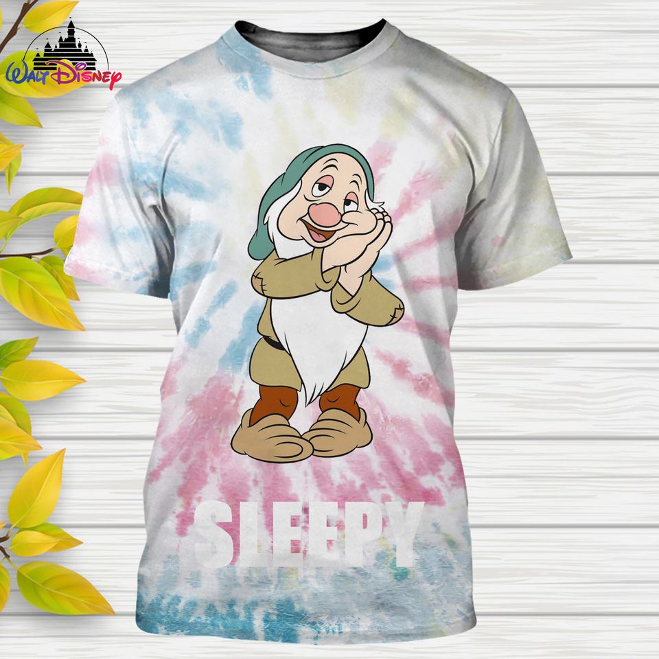 Seven Dwarfs Disney Shirt, Disney 3D Printed Shirt