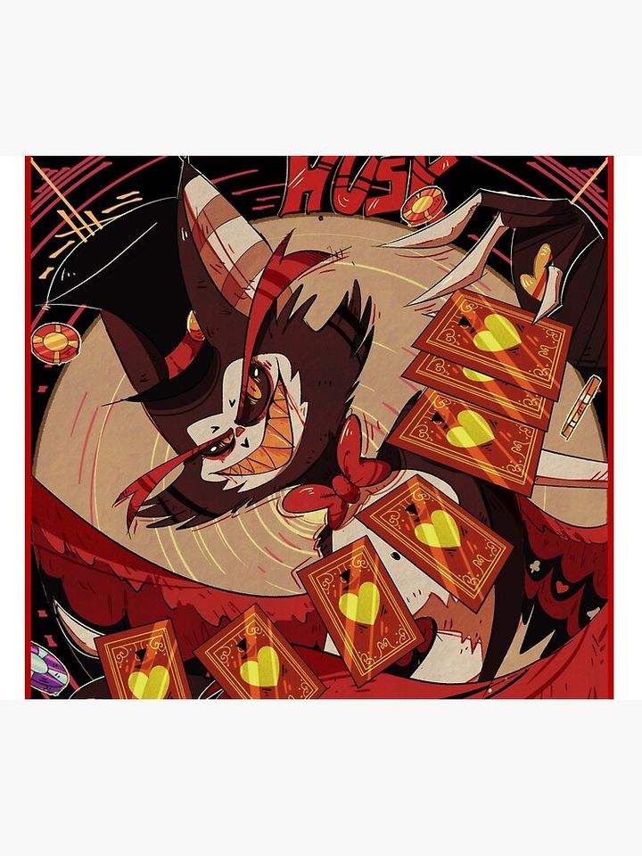 Husk Hazbin Hotel Mouse Pad, Hazbin Hotel Decor