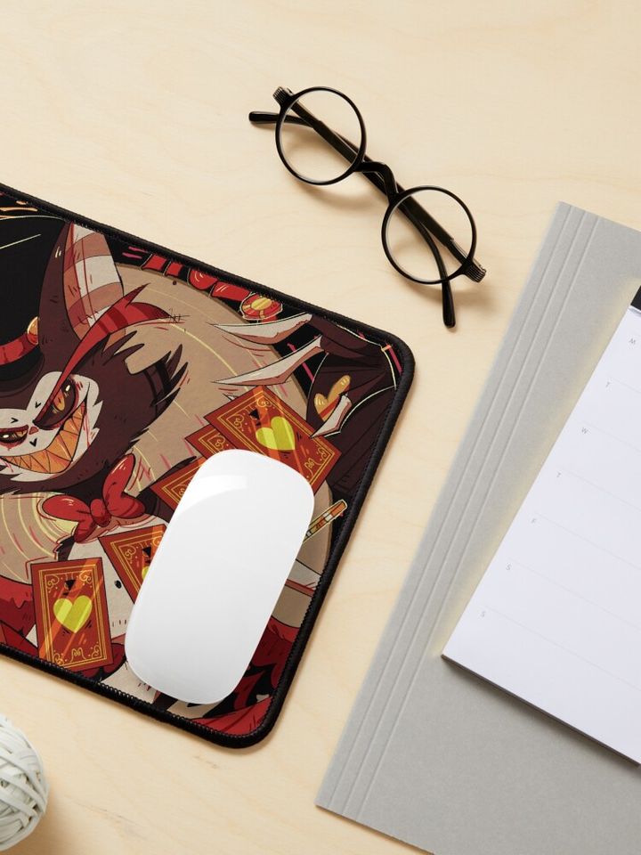 Husk Hazbin Hotel Mouse Pad, Hazbin Hotel Decor