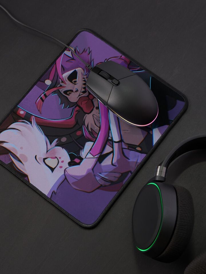 Loser Hazbin Hotel Mouse Pad, Hazbin Hotel Decor
