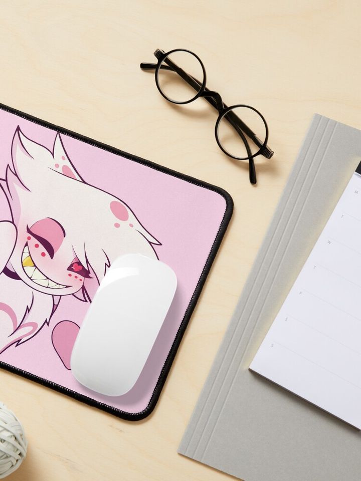 Angel Hazbin Hotel Mouse Pad, Hazbin Hotel Decor