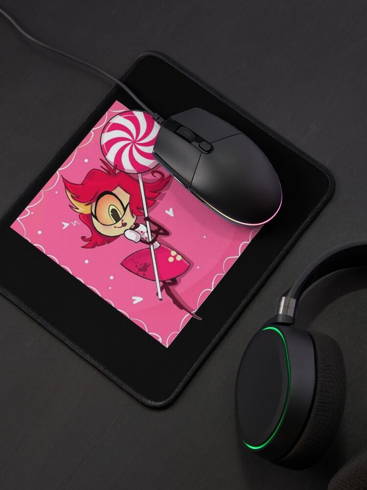 Niffty Hazbin Hotel Mouse Pad, Hazbin Hotel Decor