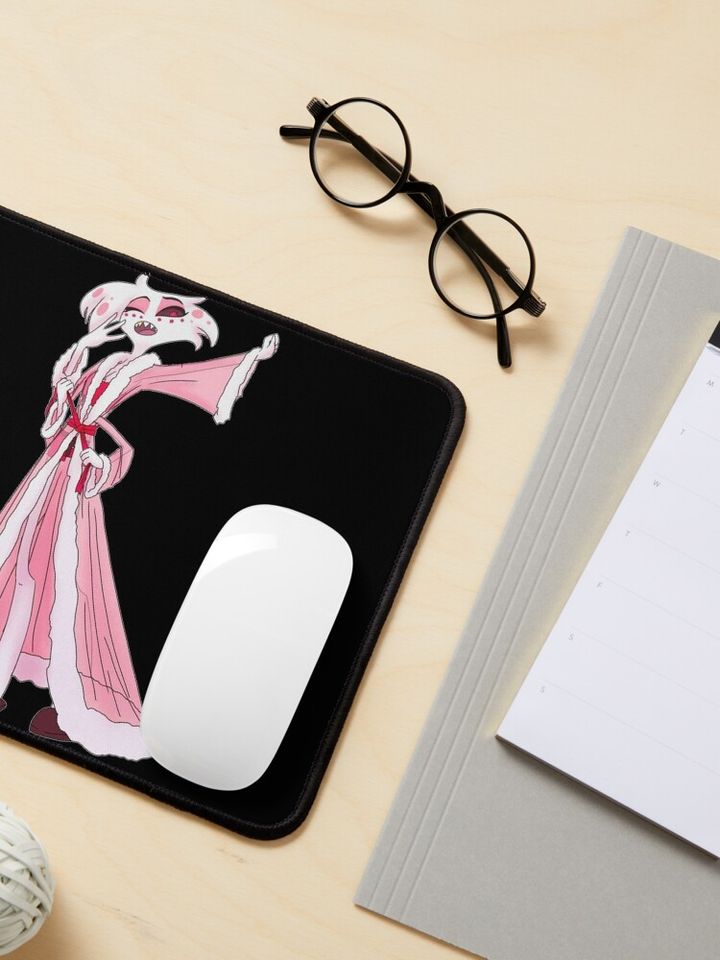Angel Dust Hazbin Hotel Mouse Pad, Hazbin Hotel Decor