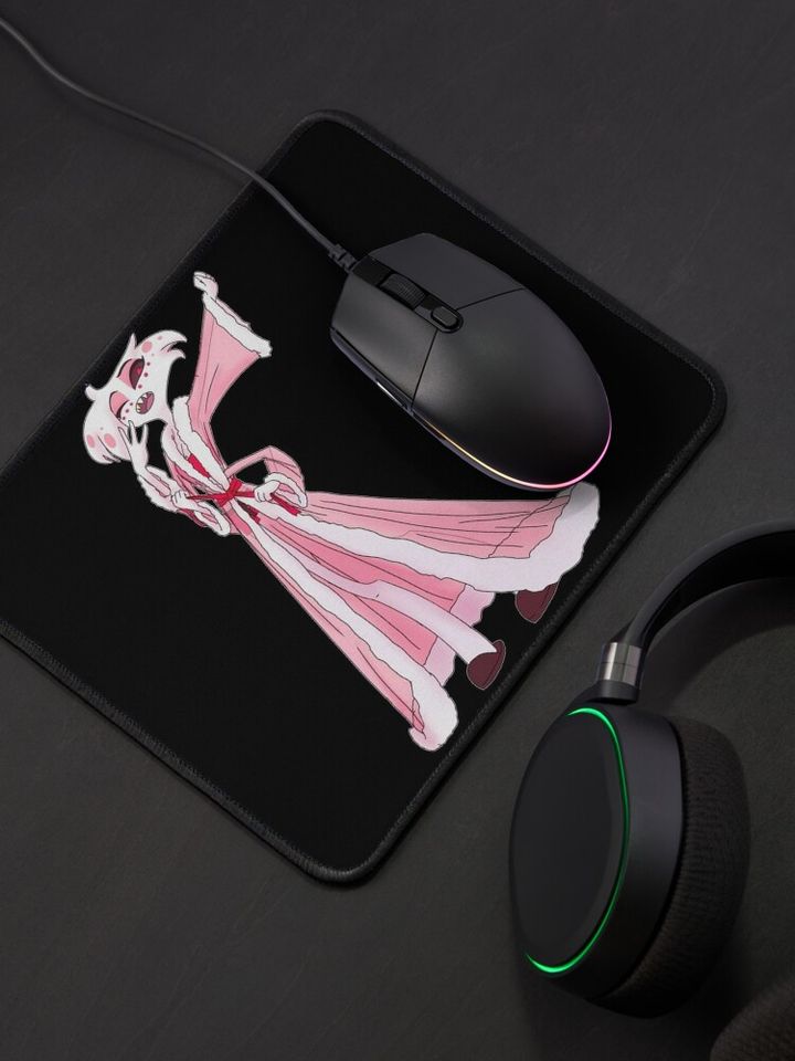 Angel Dust Hazbin Hotel Mouse Pad, Hazbin Hotel Decor