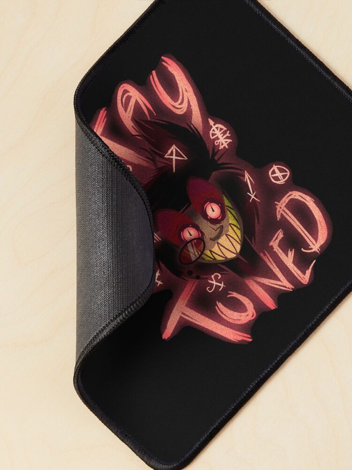 Alastor Hazbin Hotel Mouse Pad, Hazbin Hotel Decor