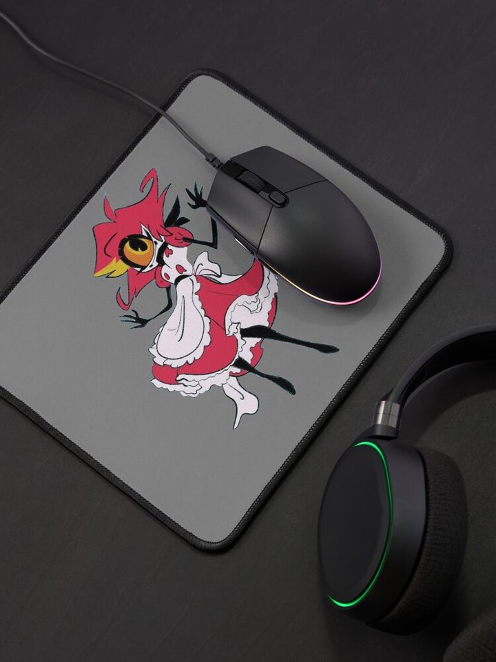 Niffty Hazbin Hotel Mouse Pad, Hazbin Hotel Decor