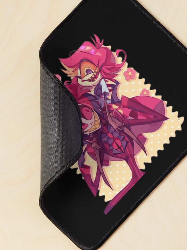 Alastor Hazbin Hotel Mouse Pad, Hazbin Hotel Decor
