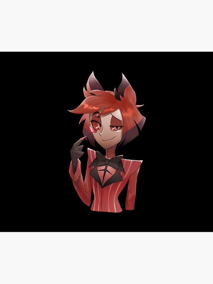 Alastor Hazbin Hotel Mouse Pad, Hazbin Hotel Decor