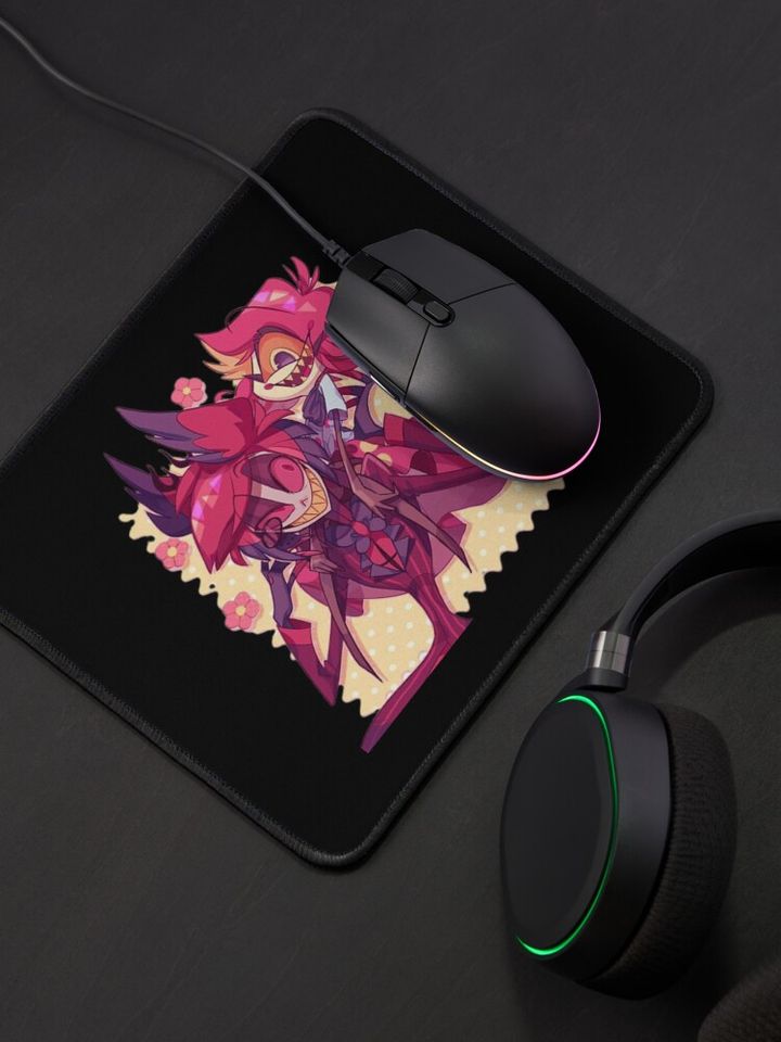 Alastor Hazbin Hotel Mouse Pad, Hazbin Hotel Decor