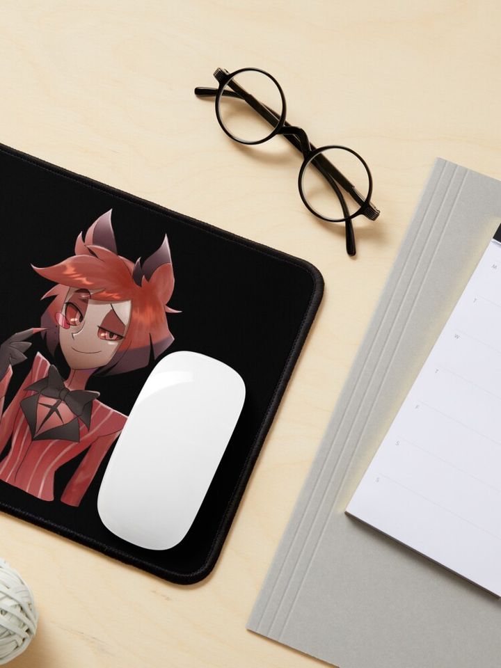 Alastor Hazbin Hotel Mouse Pad, Hazbin Hotel Decor