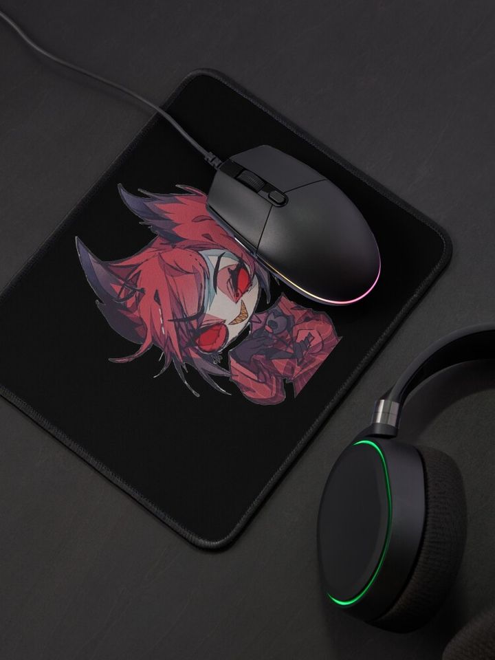 Alastor Hazbin Hotel Mouse Pad, Hazbin Hotel Decor