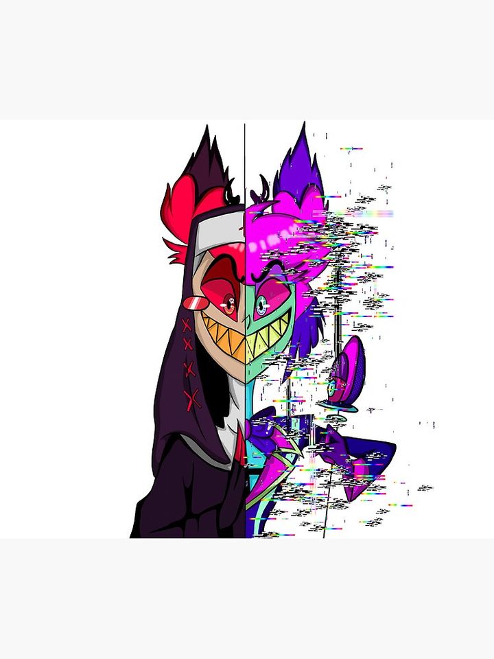 Radio Demon Hazbin Hotel Mouse Pad, Hazbin Hotel Decor