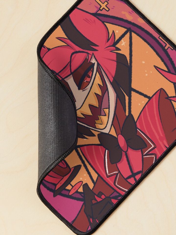 Alastor Hazbin Hotel Mouse Pad, Hazbin Hotel Decor