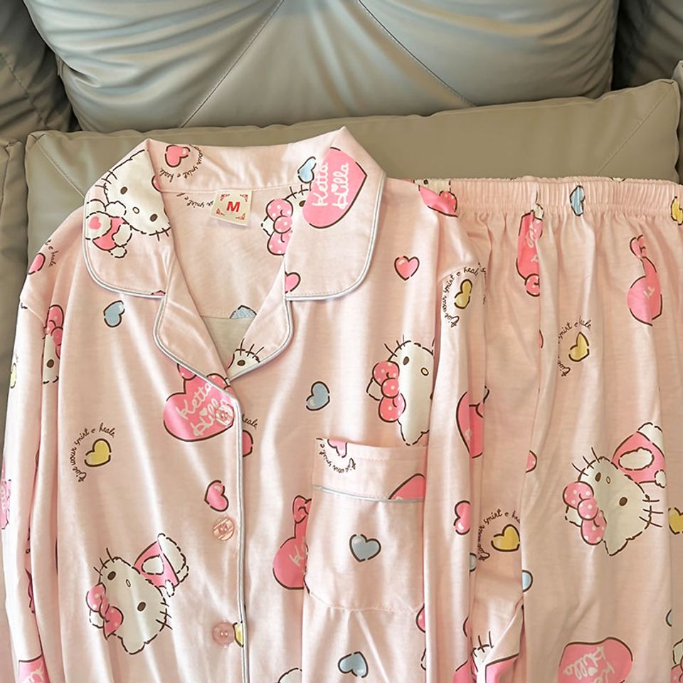 Disney Hello Kitty Pajamas Set, Hello Kitty Pajama