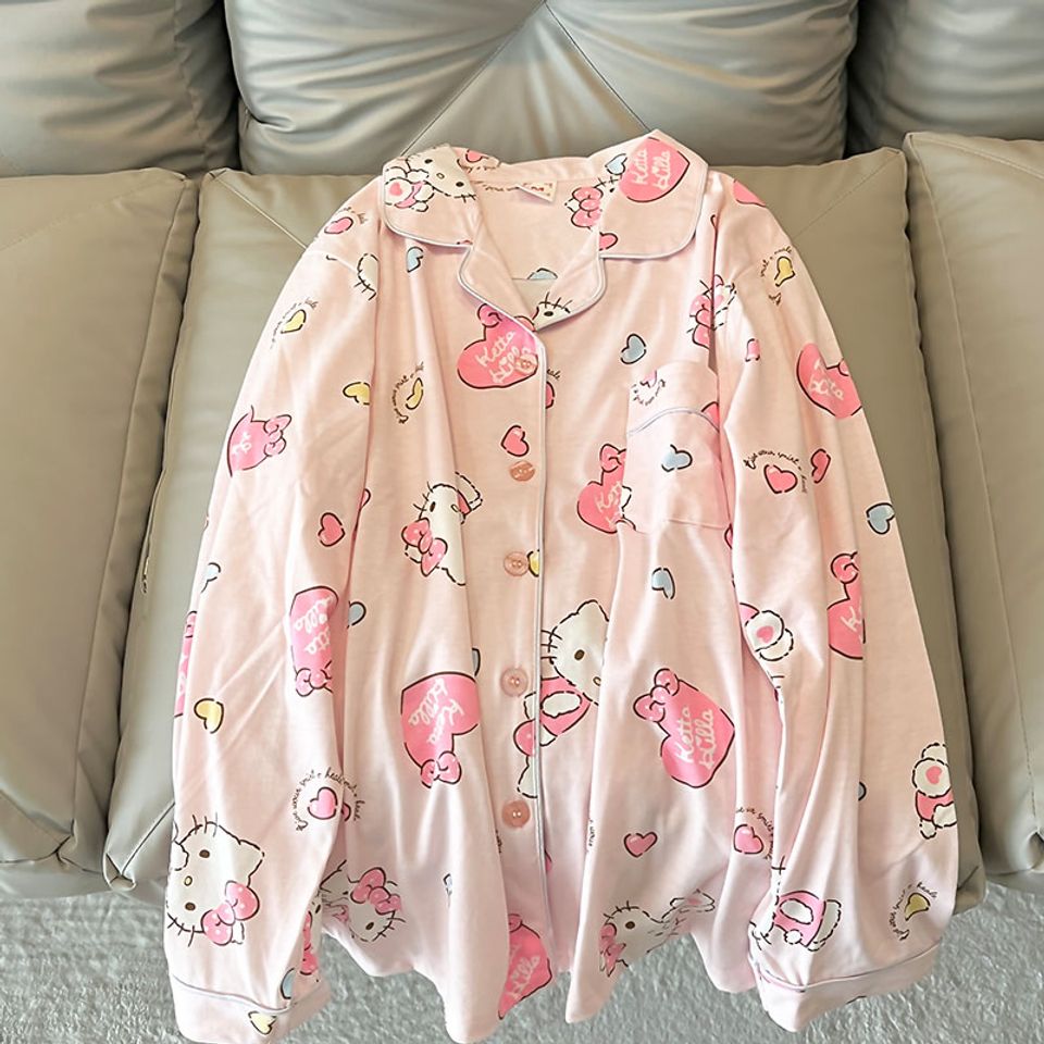 Disney Hello Kitty Pajamas Set, Hello Kitty Pajama